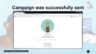 https://remarkablechris.wordpress.com 138
Campaign was successfully sent
 