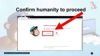 https://remarkablechris.wordpress.com 14
Confirm humanity to proceed
 