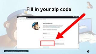 https://remarkablechris.wordpress.com 26
Fill in your zip code
 