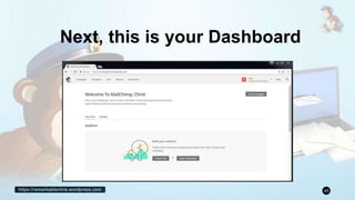 https://remarkablechris.wordpress.com 45
Next, this is your Dashboard
 