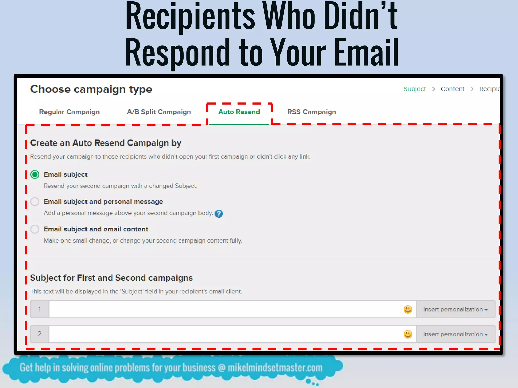 Recipients Who Didn’t
Respond to Your Email
 