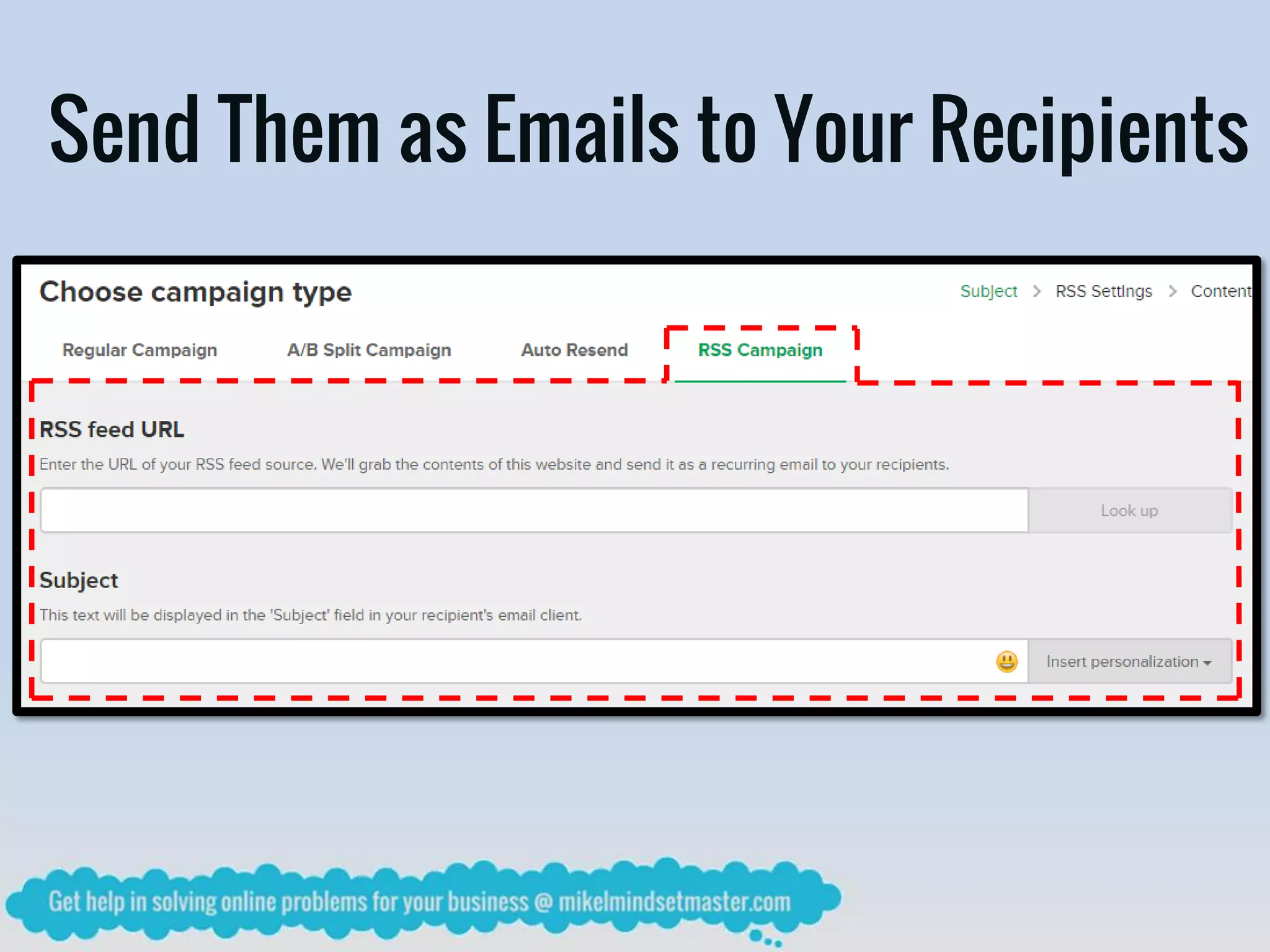 Send Them as Emails to Your Recipients
 