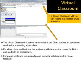 Messages and Roster are also rarely used but they too, are under the Communication button and some professors may use them.