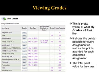 The Virtual Classroom it set up very similar to the Chat, but has an additional window for presenting information.