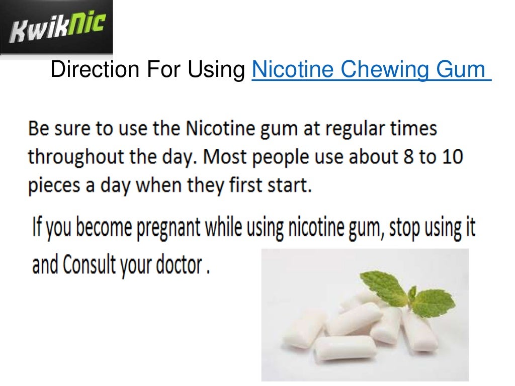 How To Use Nicotine Gum