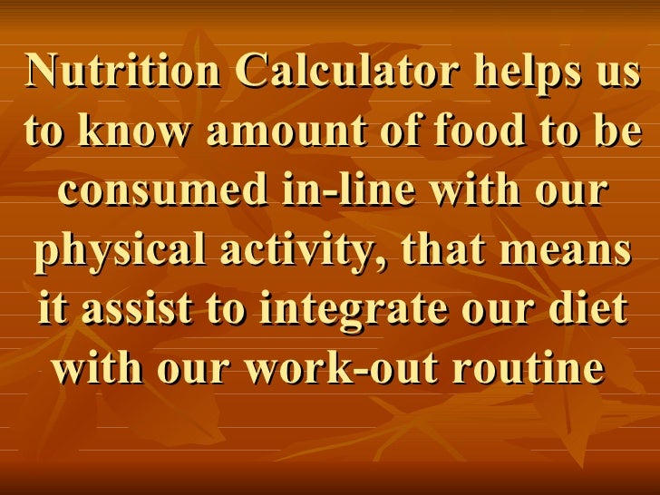 How To Use Nutrition Calculator To Enhance Bodybuilding