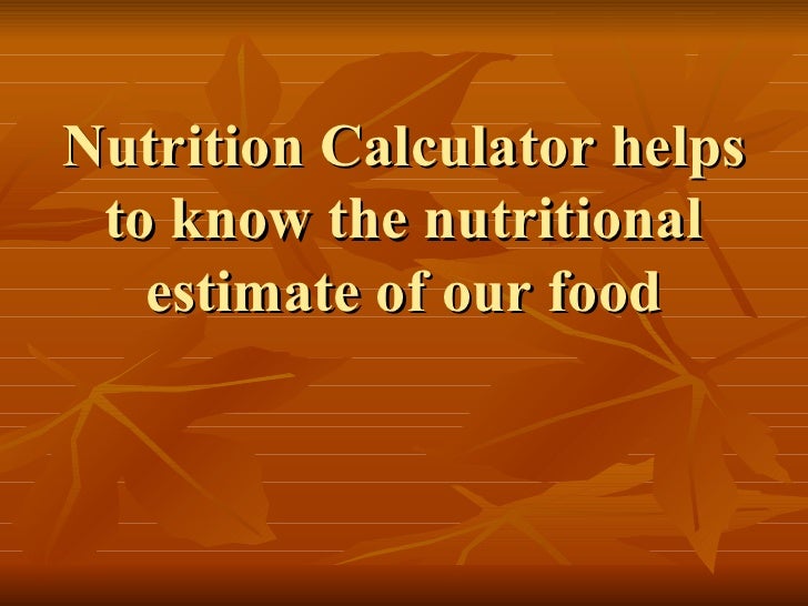 How To Use Nutrition Calculator To Enhance Bodybuilding