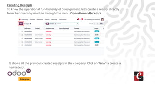 How to Use Odoo 17 Consignment to Manage Your Inventory | PPT