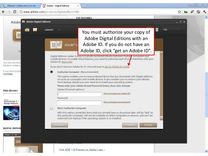 How to Use OverDrive with your Nook, Kobo, or Sony Reader Walkthrough