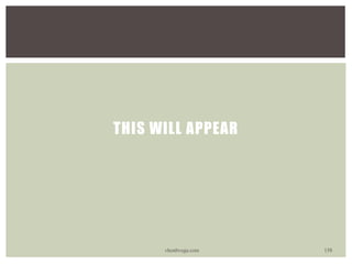 THIS WILL APPEAR
vhonbvega.com 158
 