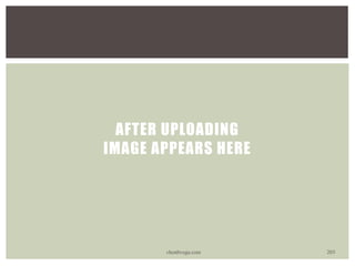 AFTER UPLOADING
IMAGE APPEARS HERE
vhonbvega.com 203
 