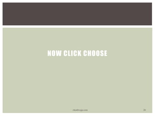 NOW CLICK CHOOSE
vhonbvega.com 26
 