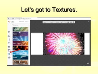 Let’s got to Textures.Let’s got to Textures.
 