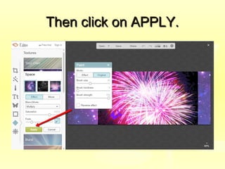 Then click on APPLY.Then click on APPLY.
 