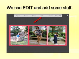 We can EDIT and add some stuff.We can EDIT and add some stuff.
 