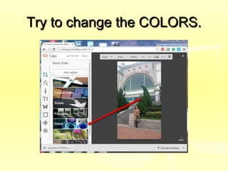 Try to change the COLORS.Try to change the COLORS.
 