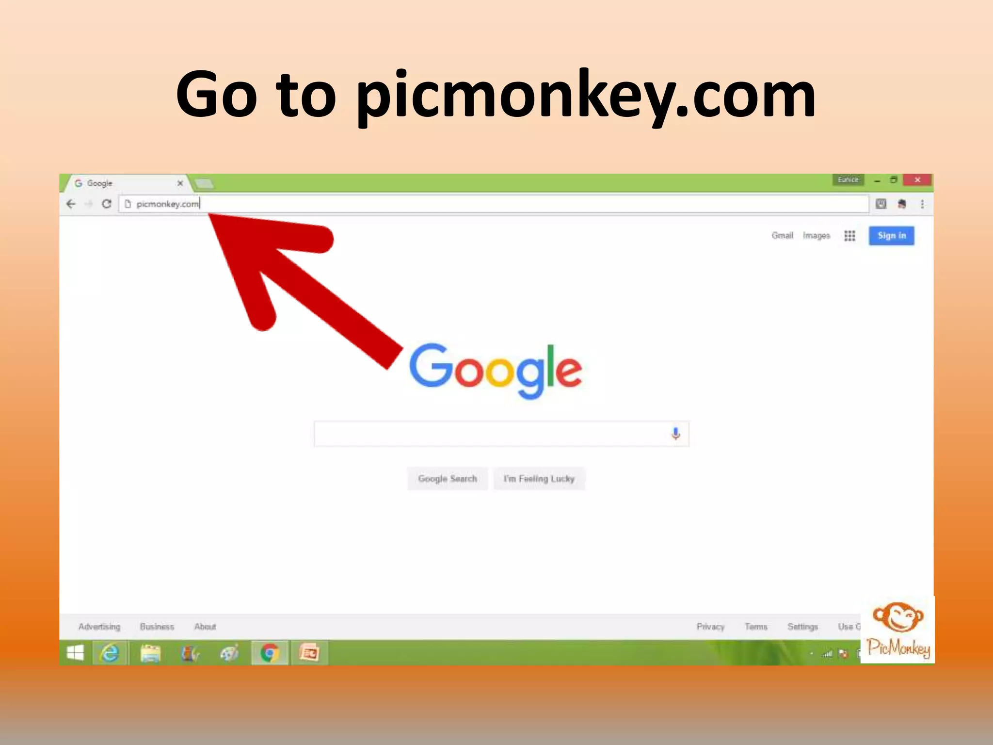 Go to picmonkey.com
 
