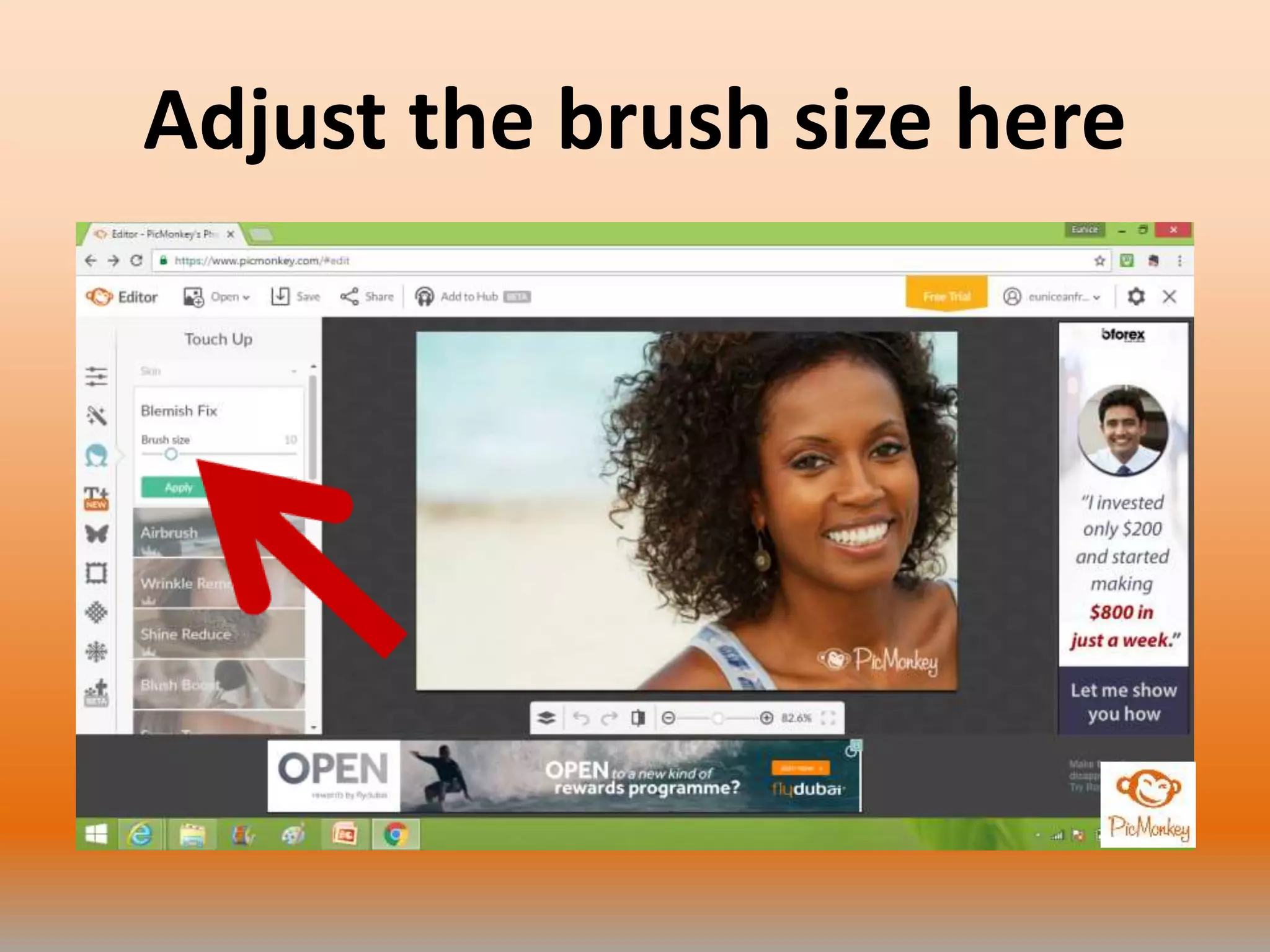 Adjust the brush size here
 