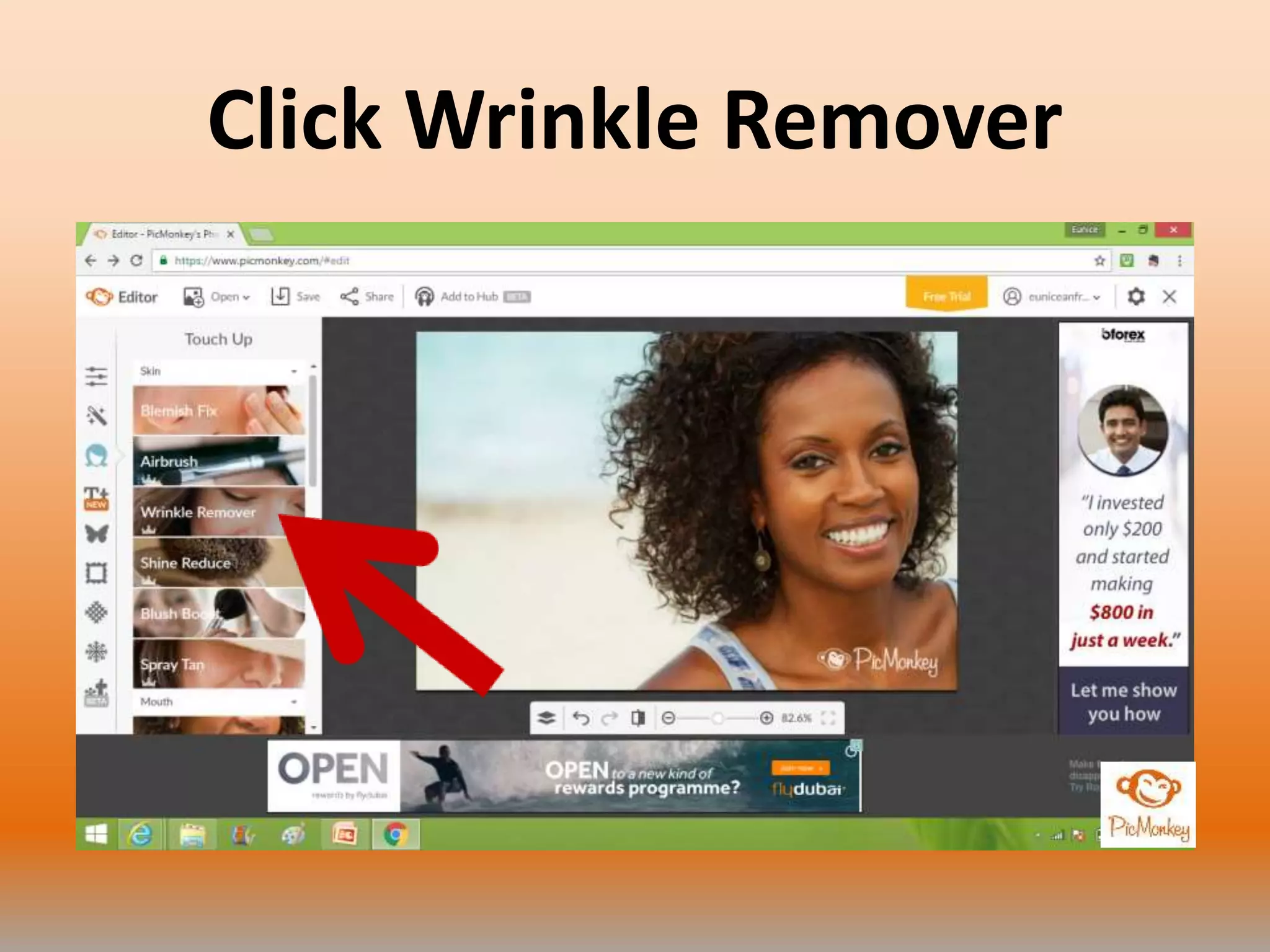 Click Wrinkle Remover
 