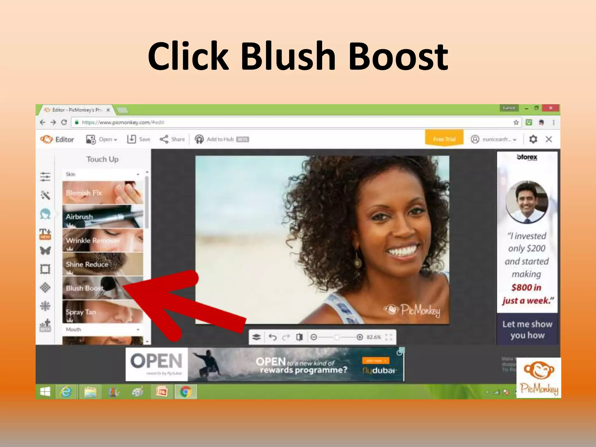 Click Blush Boost
 