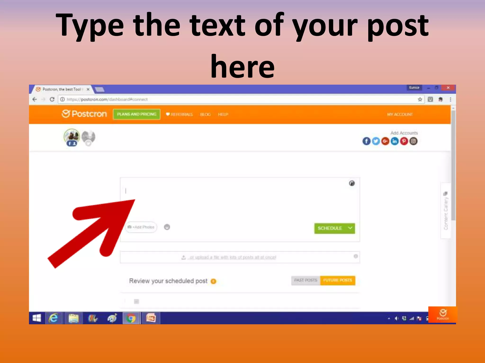 Type the text of your post
here
 