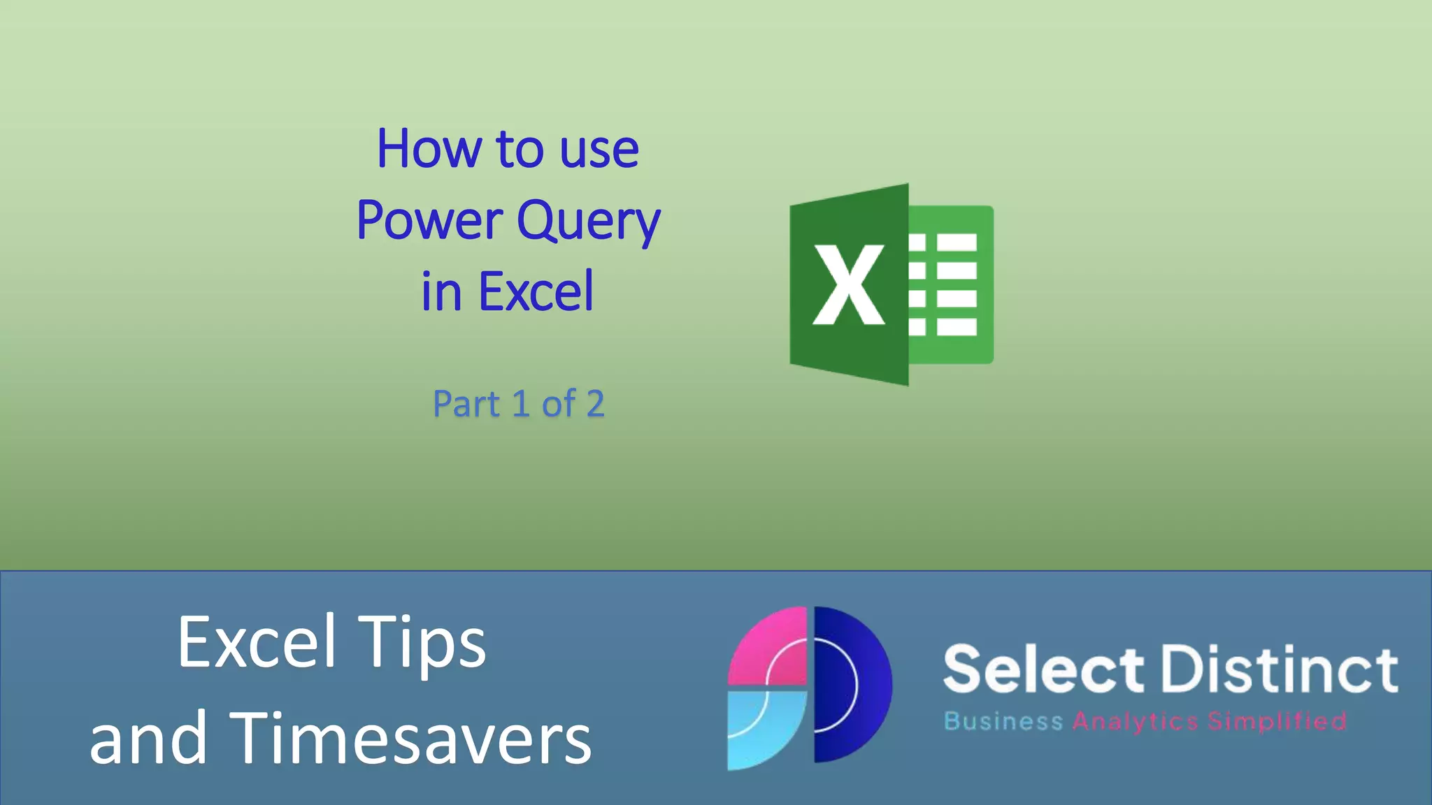 How to use Power Query in Excel.pptx | Databases | Computer Software ...