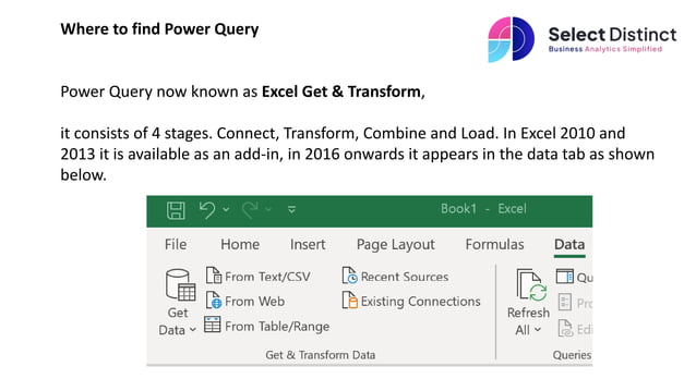 How to use Power Query in Excel.pptx | Databases | Computer Software ...
