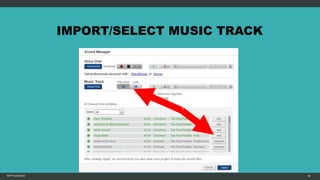 MFTPULIDO2015 90
IMPORT/SELECT MUSIC TRACK
 