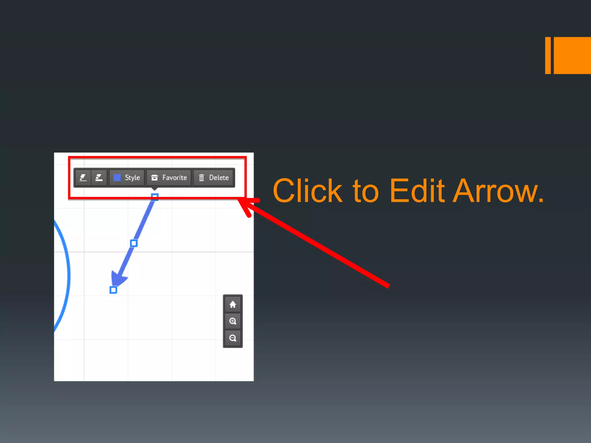 Click to Edit Arrow.
 