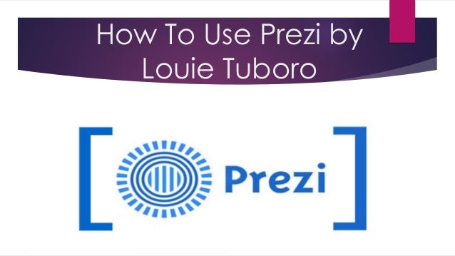 how to use prezi