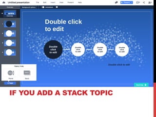 IF YOU ADD A STACK TOPIC
 