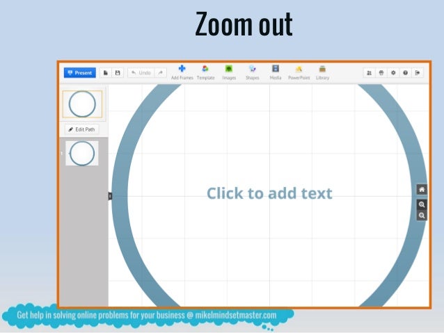 prezi zooming presentation editor