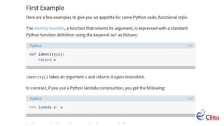 How to use python lambda functions | PPTX
