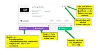 Quizizz on X: ✨It doesn't matter where you're learning from.. as long as  you're learning.💜 📢 How about designing your 💥 VIRTUAL CLASSROOM 💥 with  Quizizz? 🔍CHECK-IN before class with a quiz