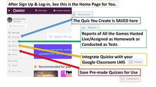 Quizizz on X: ✨It doesn't matter where you're learning from.. as long as  you're learning.💜 📢 How about designing your 💥 VIRTUAL CLASSROOM 💥 with  Quizizz? 🔍CHECK-IN before class with a quiz