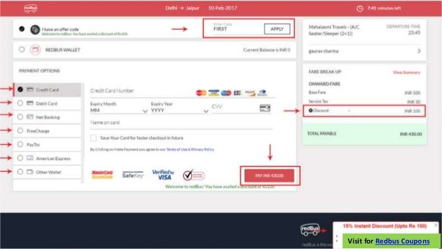 Coupon code for redbus