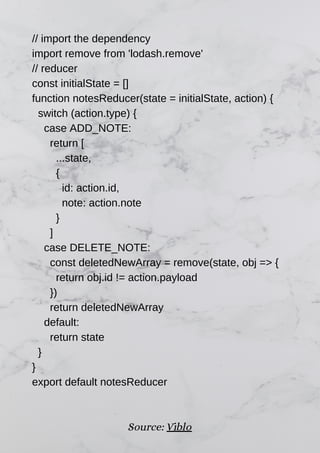 How to use redux with react hooks in react native application | PDF