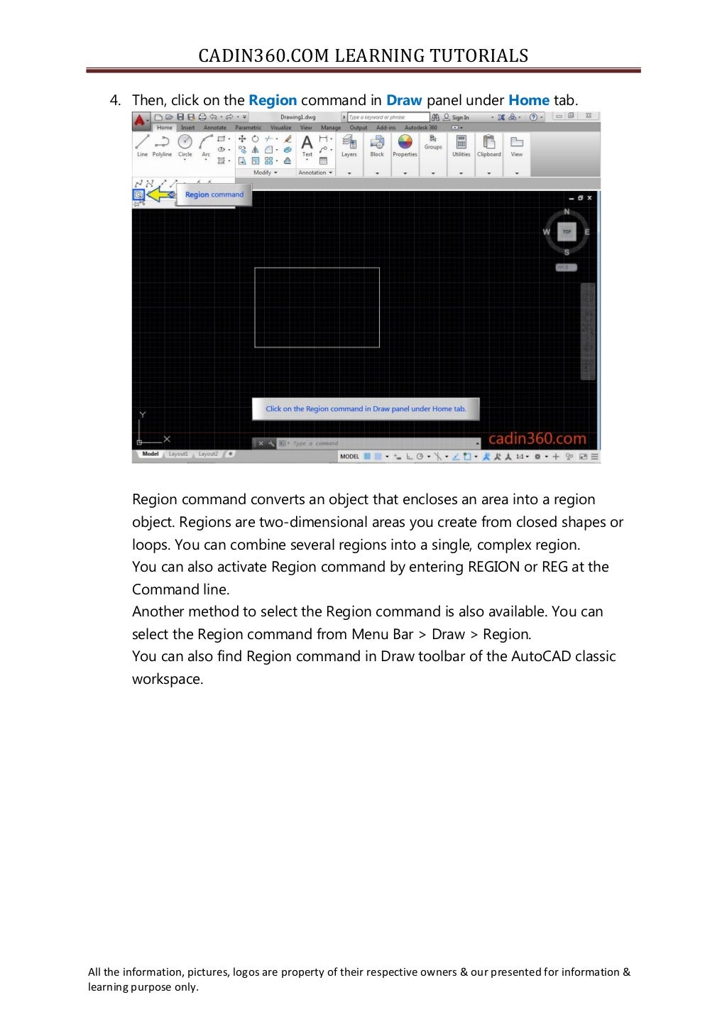 How To Use Region Command In AutoCAD how-to-use-region-command-in-autocad