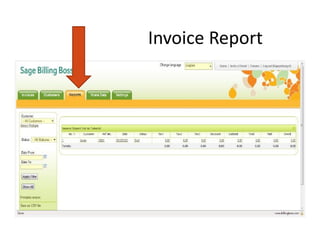 Invoice Report
 