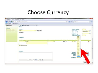 Choose Currency
 