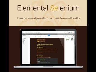 How to use selenium successfully