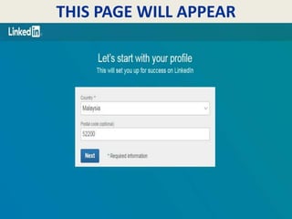 THIS PAGE WILL APPEAR
 