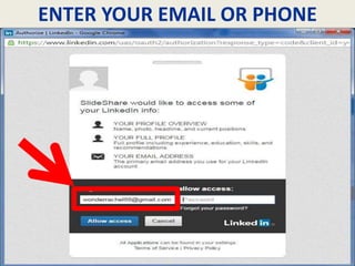 ENTER YOUR EMAIL OR PHONE
 
