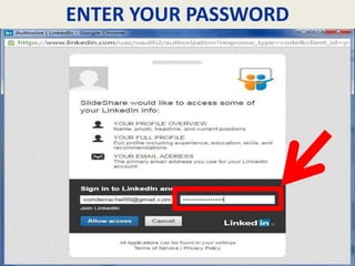 ENTER YOUR PASSWORD
 