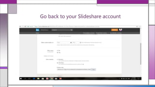 How to use slideshare | PPTX