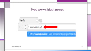 How to use slideshare | PPTX