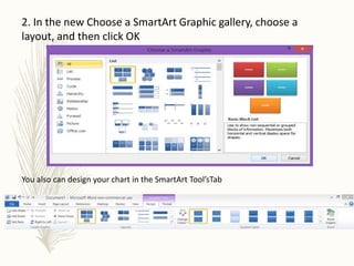 How to use SmartArt | PPT