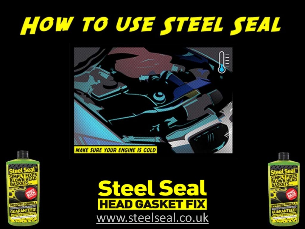 How to use steel seal head gasket repair