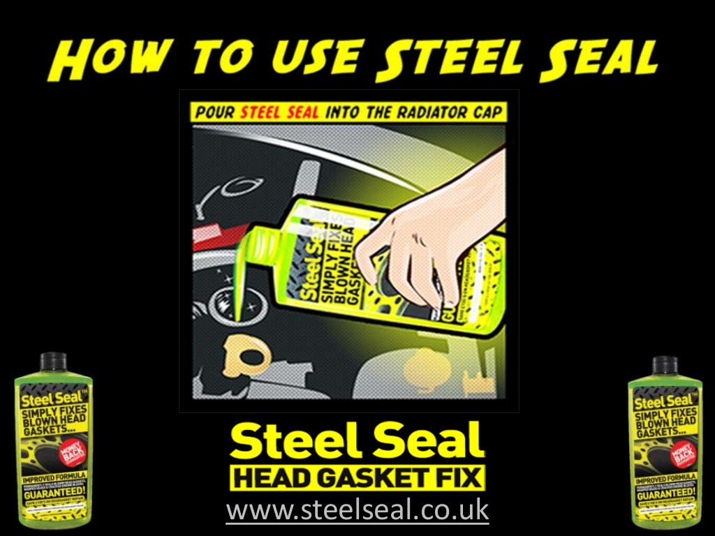 How to use steel seal head gasket repair