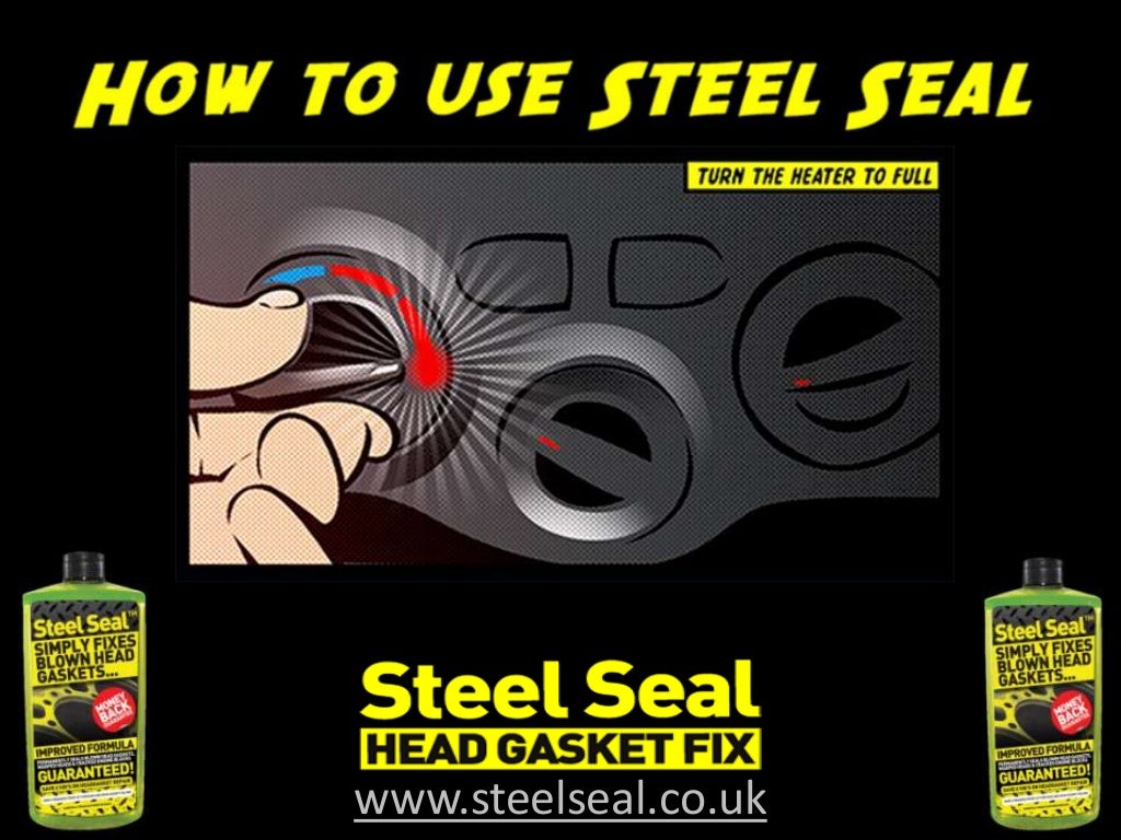 How to use steel seal head gasket repair